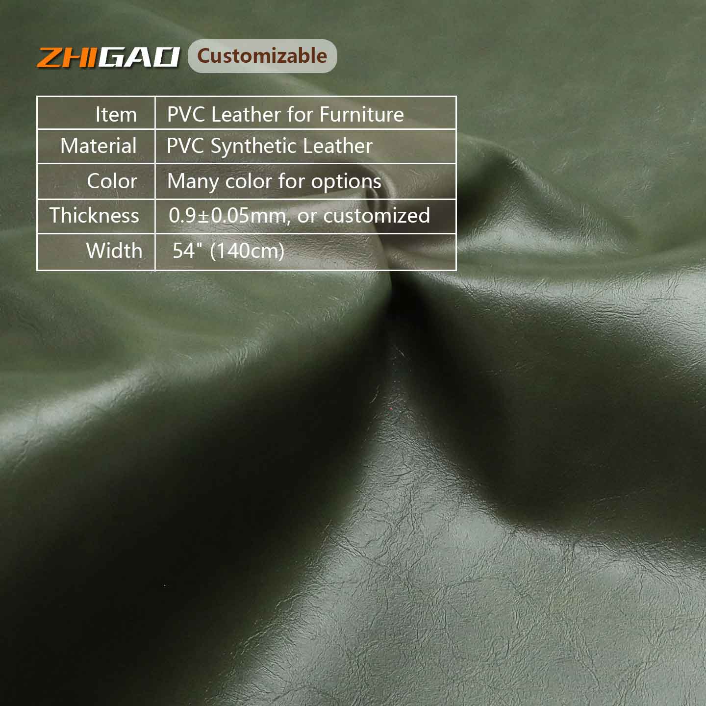 Cuir microfibre de qualité supérieure pour meubles
