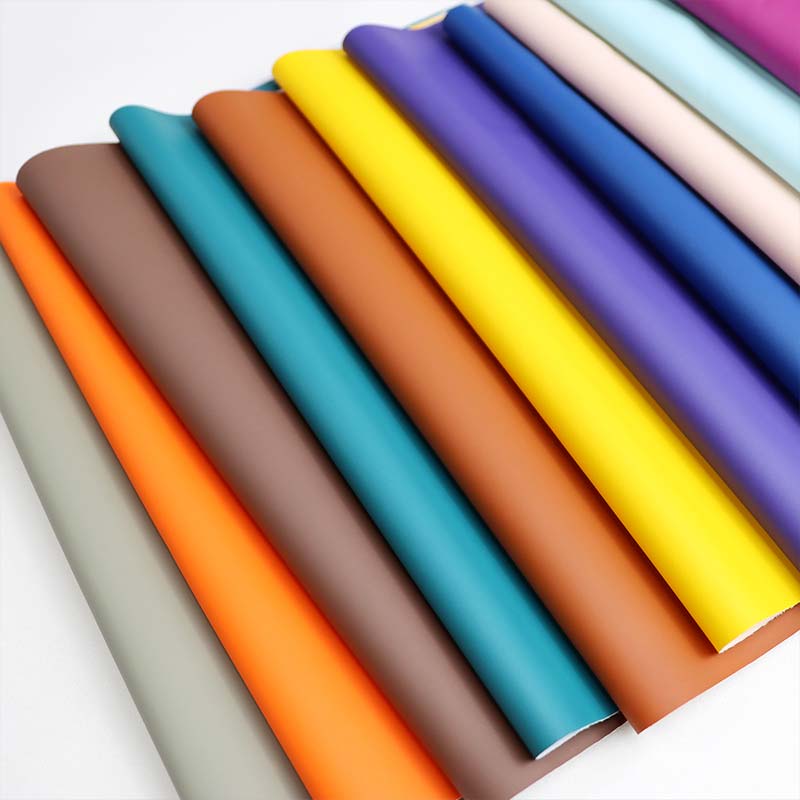 Tissu en cuir PU imperméable et respirant Tissu en cuir PU imperméable et respirant