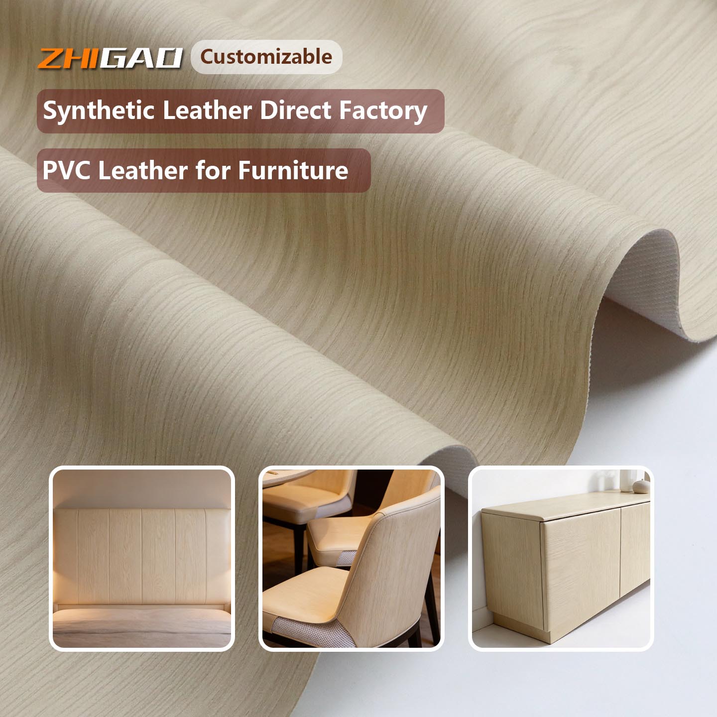 Zhigao Leather Factory : Solutions innovantes en cuir PVC pour meubles modernes et ameublement textile Zhigao Leather Factory : Solutions innovantes en cuir PVC pour meubles modernes et ameublement textile