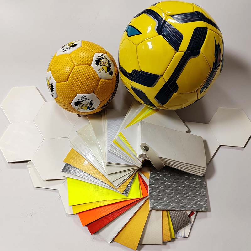 Cuir de football de boules synthétiques d'unité centrale de différents modèles