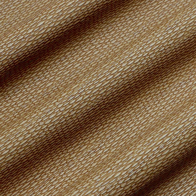 Matériau de décoration de tapisserie d'ameublement en cuir PVC à motif de tapis de paille