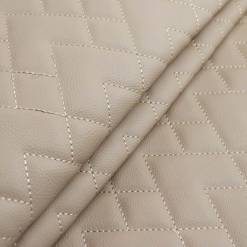 Matériel résistant écumant de cuir de Faux de PVC de voitures de point d'abrasion