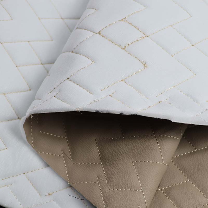 Matériel résistant écumant de cuir de Faux de PVC de voitures de point d'abrasion