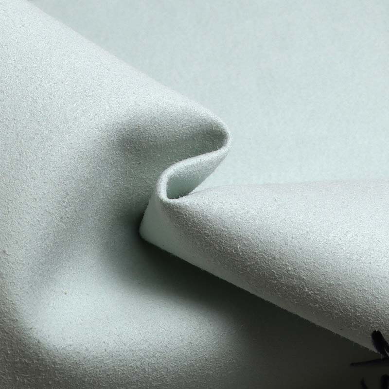 Tissu de sacs de chaussures en cuir microfibre à motif de peau de vache