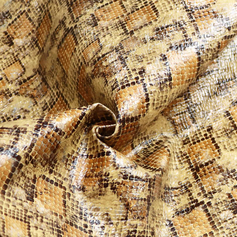 Sacs à chaussures en peau de serpent en cristal, imitation cuir PU